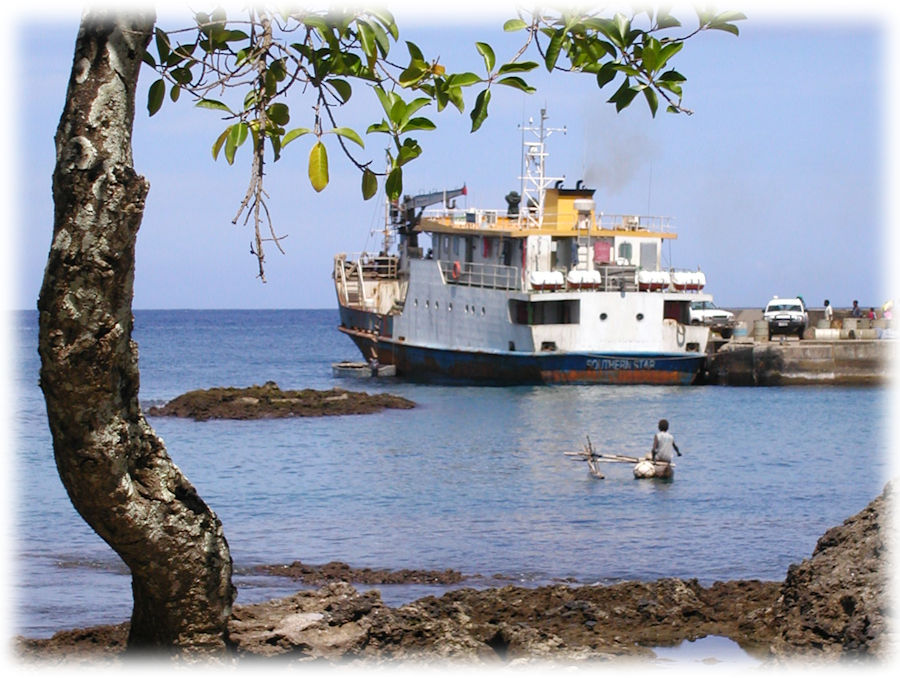 Lenakel Harbour, Tanna, Vanuatu